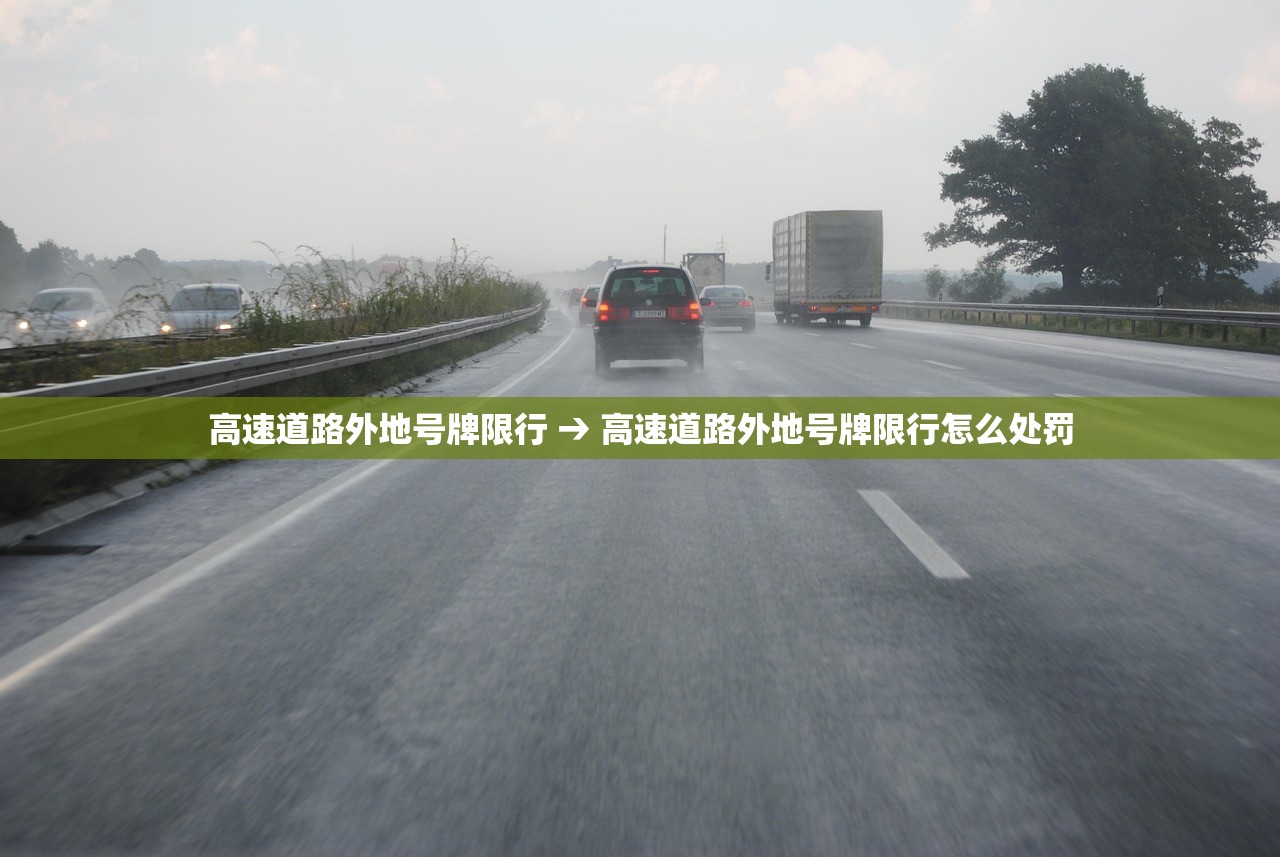 高速道路外地号牌限行 → 高速道路外地号牌限行怎么处罚