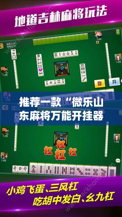 推荐一款“微乐山东麻将万能开挂器通用版”(透视挂)辅助透视教程