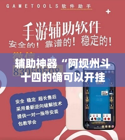 辅助神器“阿坝州斗十四的确可以开挂”(透视挂)辅助透视教程