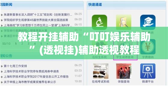 教程开挂辅助“叮叮娱乐辅助”(透视挂)辅助透视教程
