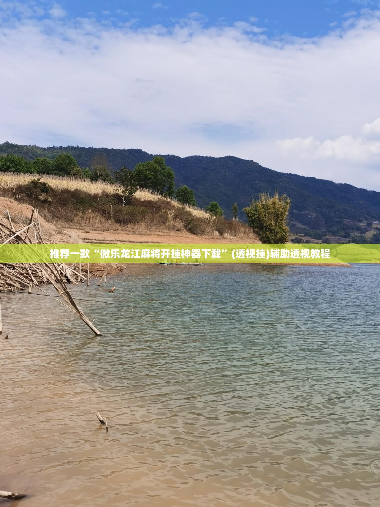 推荐一款“微乐龙江麻将开挂神器下载”(透视挂)辅助透视教程