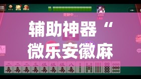 辅助神器“微乐安徽麻将万能开挂器	”(透视挂)辅助透视教程