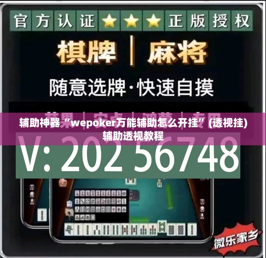 辅助神器“wepoker万能辅助怎么开挂”(透视挂)辅助透视教程