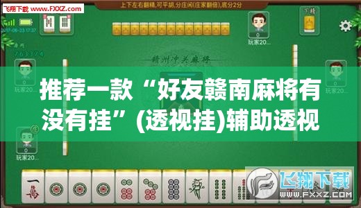 推荐一款“好友赣南麻将有没有挂”(透视挂)辅助透视教程
