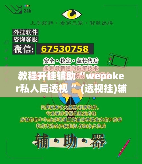 教程开挂辅助“wepoker私人局透视 ”(透视挂)辅助透视教程