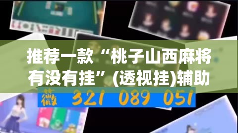 推荐一款“桃子山西麻将有没有挂”(透视挂)辅助透视教程