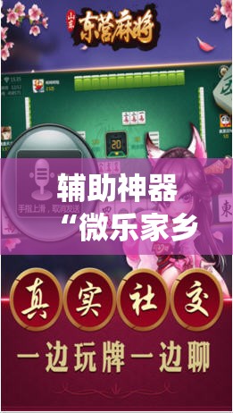 辅助神器“微乐家乡麻将免费开挂”(透视挂)辅助透视教程