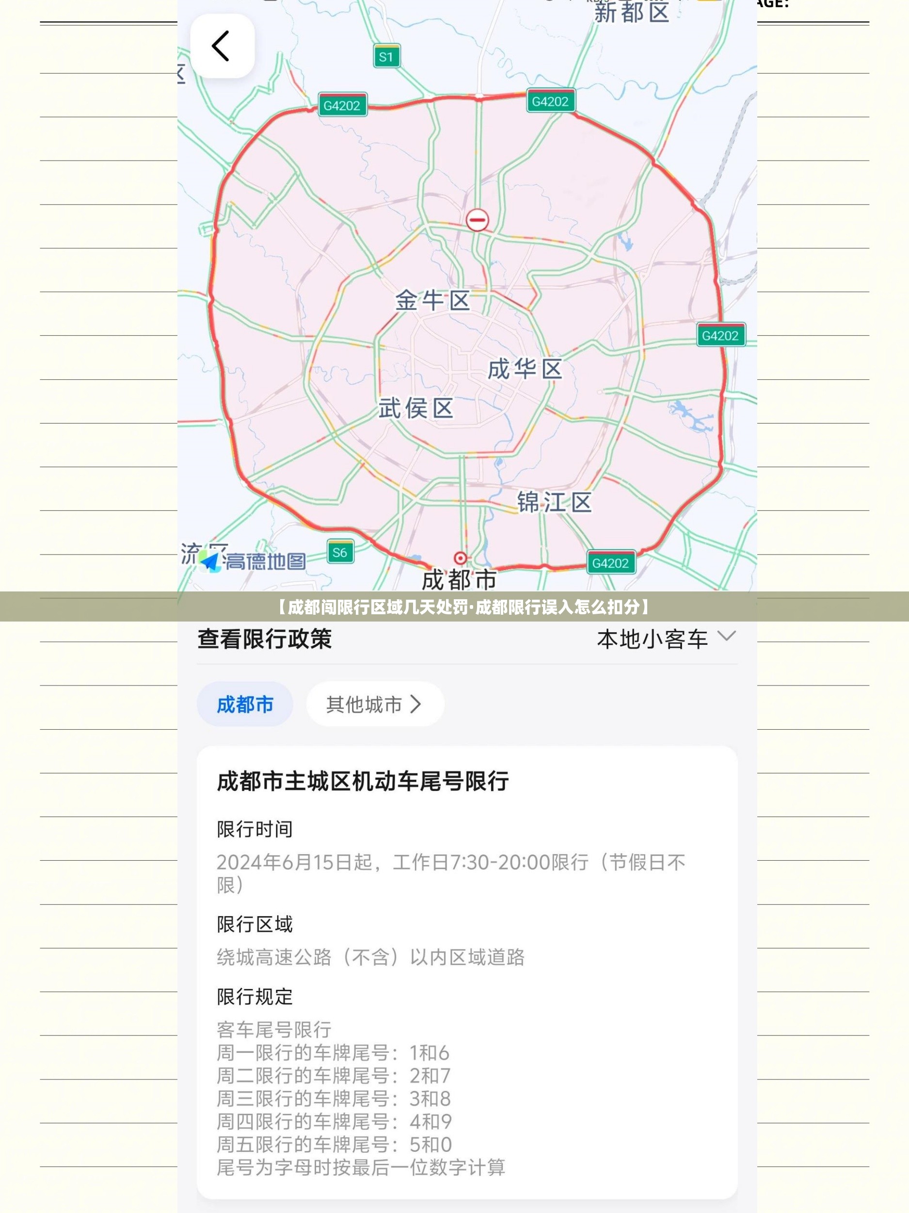 【成都闯限行区域几天处罚·成都限行误入怎么扣分】 【成都闯限行区域几天处罚·成都限行误入怎么扣分】