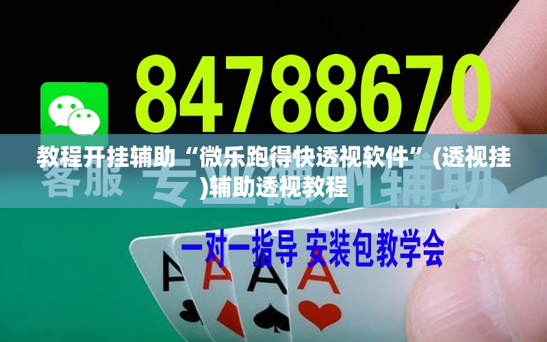 教程开挂辅助“微乐跑得快透视软件	”(透视挂)辅助透视教程
