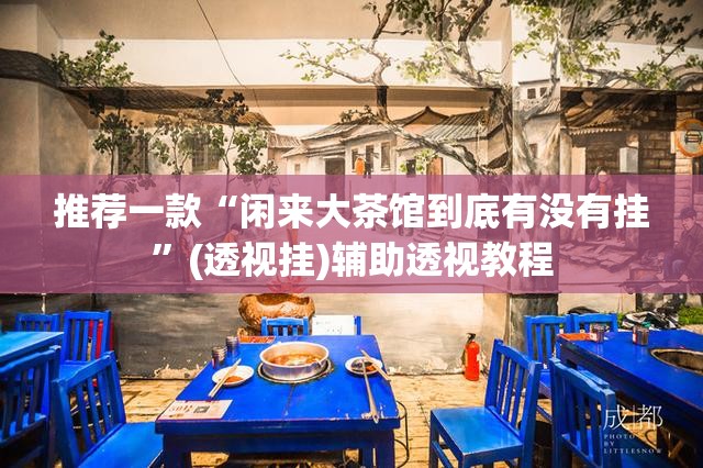 推荐一款“闲来大茶馆到底有没有挂”(透视挂)辅助透视教程