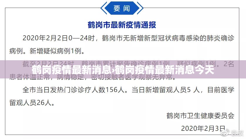 鹤岗疫情最新消息›鹤岗疫情最新消息今天