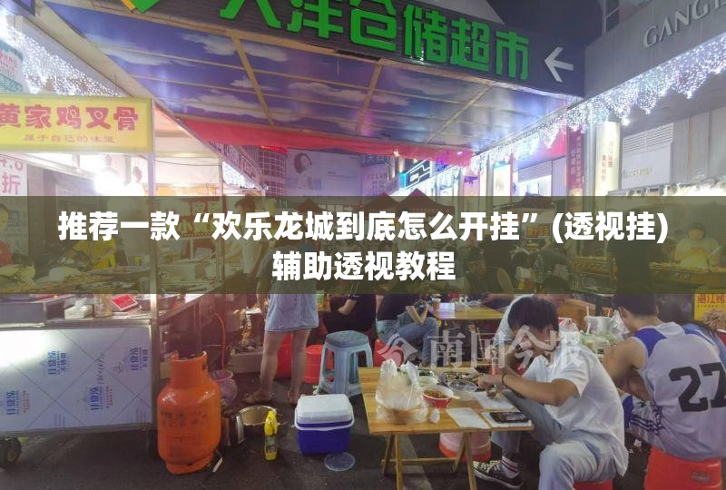 推荐一款“欢乐龙城到底怎么开挂”(透视挂)辅助透视教程