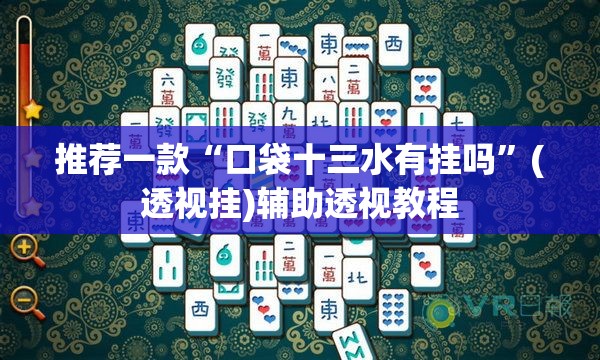 推荐一款“口袋十三水有挂吗”(透视挂)辅助透视教程