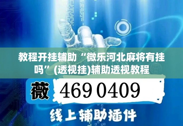 教程开挂辅助“微乐河北麻将有挂吗”(透视挂)辅助透视教程