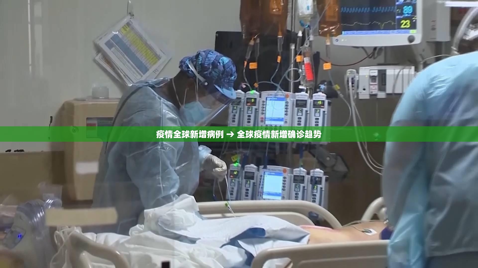 疫情全球新增病例 → 全球疫情新增确诊趋势 疫情全球新增病例 → 全球疫情新增确诊趋势