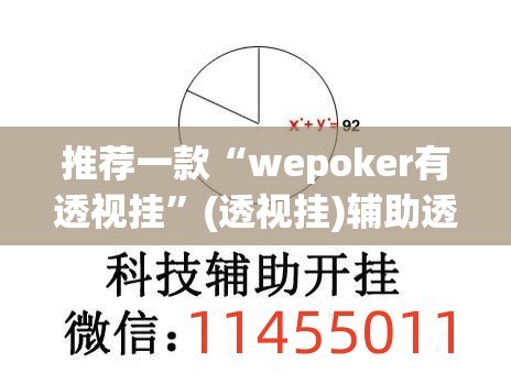 推荐一款“wepoker有透视挂”(透视挂)辅助透视教程