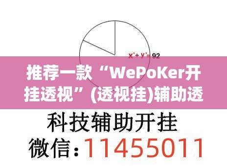 推荐一款“WePoKer开挂透视”(透视挂)辅助透视教程