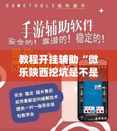 教程开挂辅助“微乐陕西挖坑是不是有挂”(透视挂)辅助透视教程