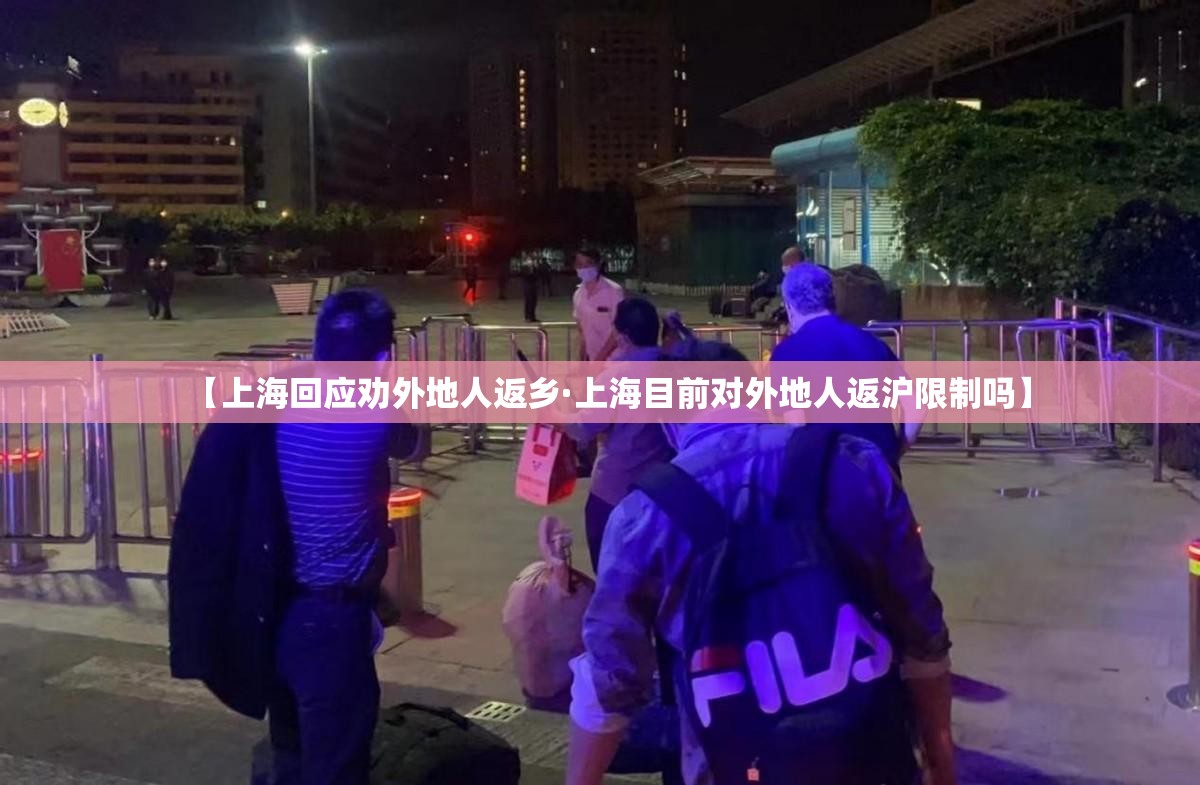 【上海回应劝外地人返乡·上海目前对外地人返沪限制吗】