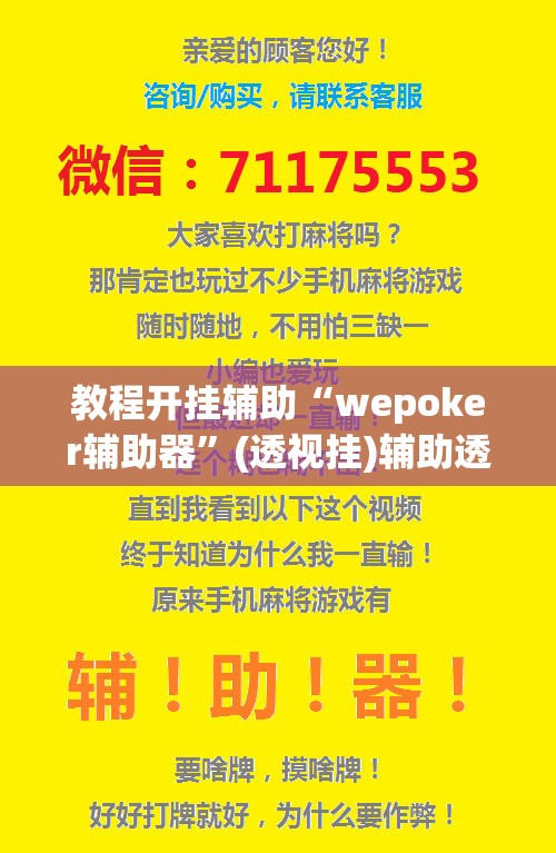 教程开挂辅助“微乐海南麻将开挂应用	”(透视挂)辅助透视教程