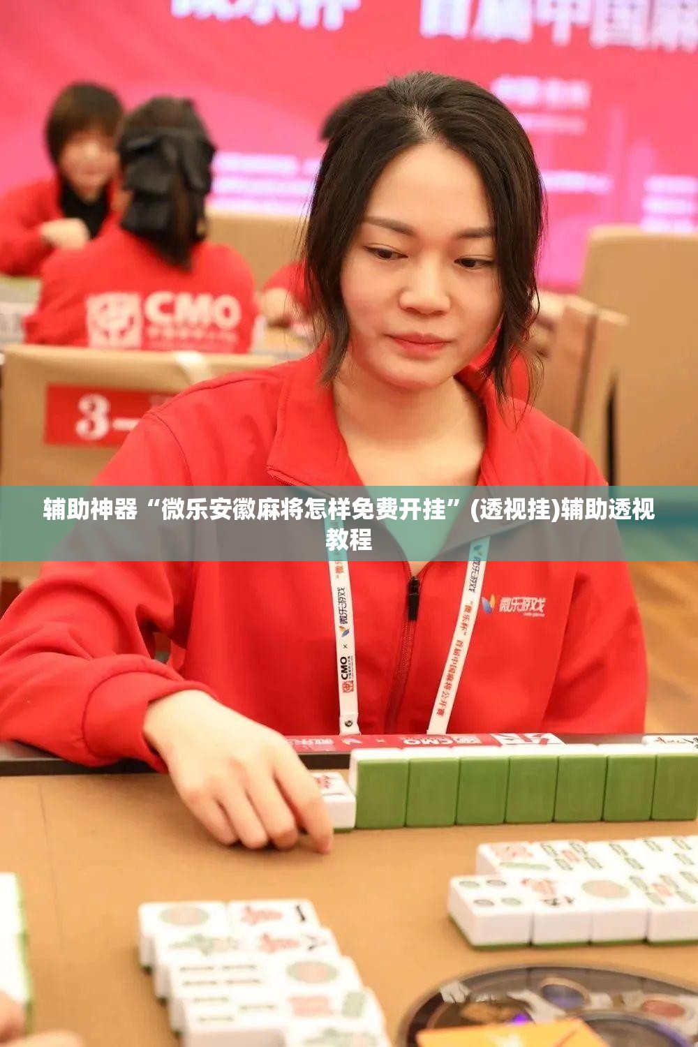 辅助神器“微乐安徽麻将怎样免费开挂”(透视挂)辅助透视教程