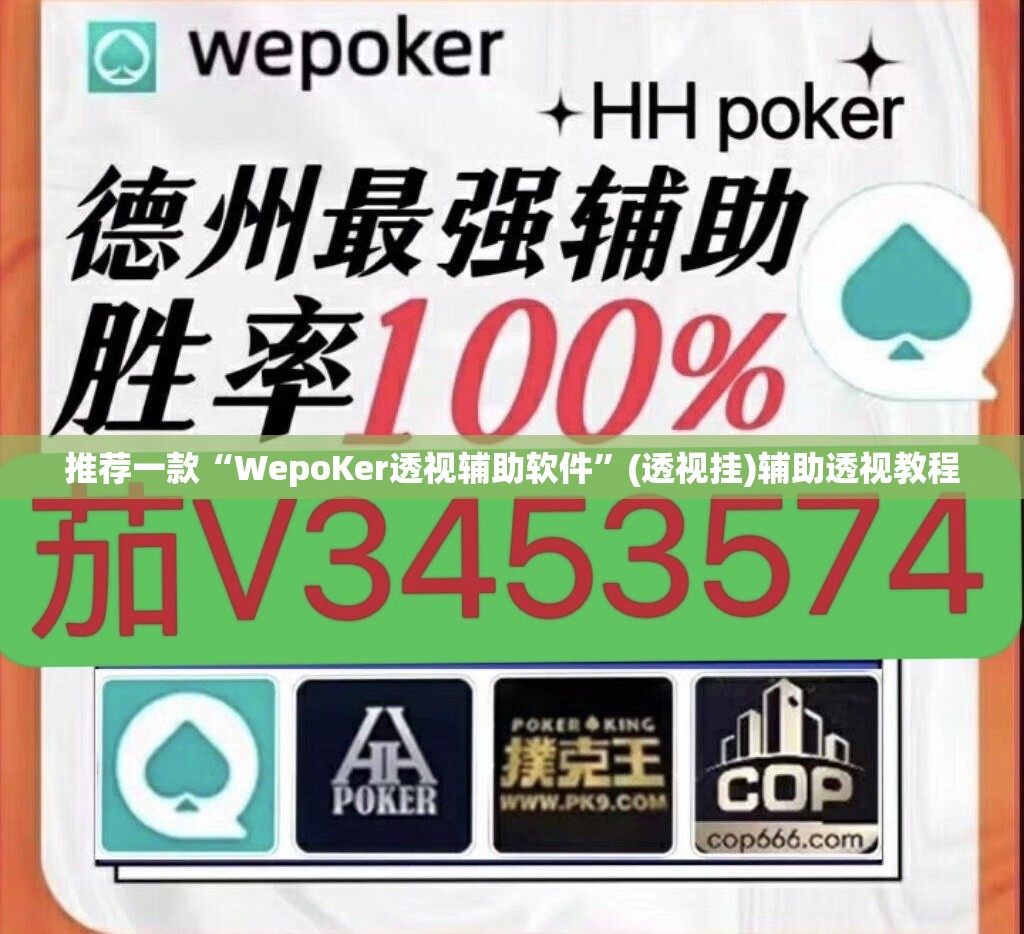 推荐一款“WepoKer透视辅助软件”(透视挂)辅助透视教程