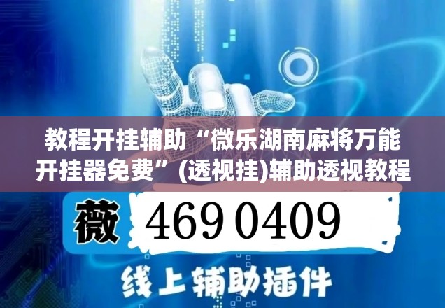 教程开挂辅助“微乐湖南麻将万能开挂器免费”(透视挂)辅助透视教程