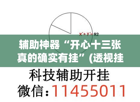 辅助神器“开心十三张真的确实有挂”(透视挂)辅助透视教程