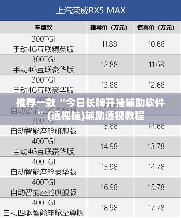推荐一款“今日长牌开挂辅助软件	”(透视挂)辅助透视教程