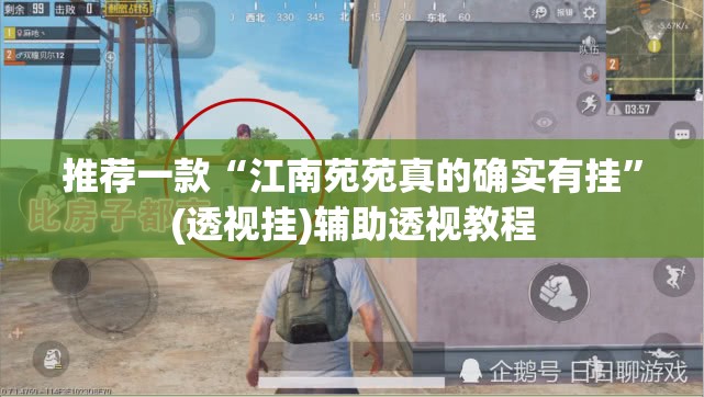 推荐一款“江南苑苑真的确实有挂	”(透视挂)辅助透视教程