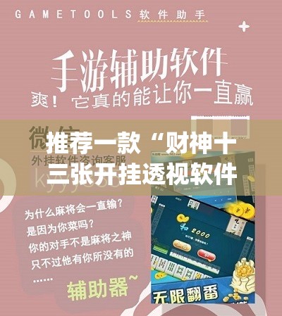 辅助神器“旺旺福建麻将有没有挂”(透视挂)辅助透视教程