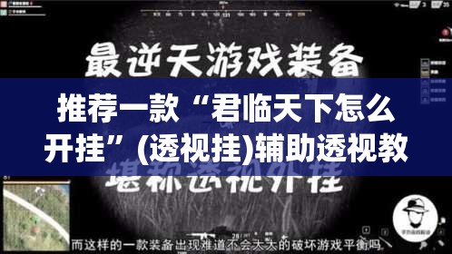 推荐一款“君临天下怎么开挂”(透视挂)辅助透视教程