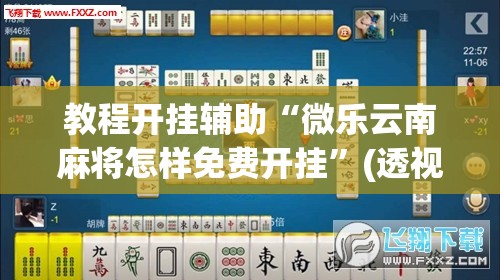 教程开挂辅助“微乐云南麻将怎样免费开挂	”(透视挂)辅助透视教程