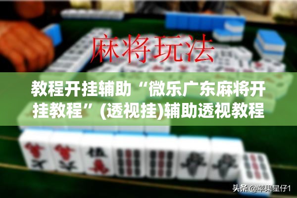 教程开挂辅助“微乐广东麻将开挂教程	”(透视挂)辅助透视教程