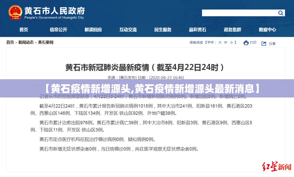 【黄石疫情新增源头,黄石疫情新增源头最新消息】 【黄石疫情新增源头,黄石疫情新增源头最新消息】