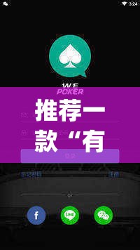 推荐一款“有wepoker透视吗”(透视挂)辅助透视教程
