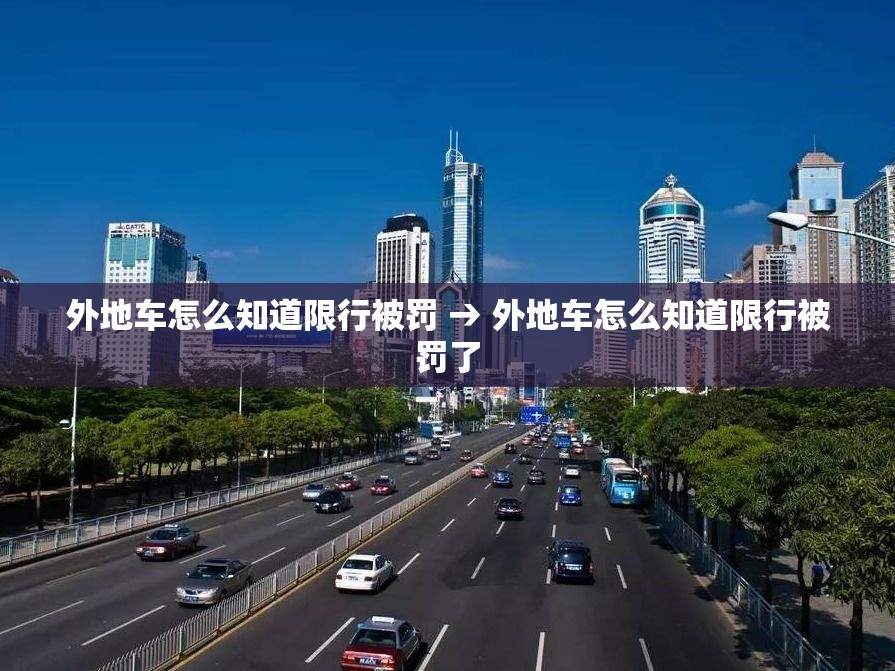 外地车怎么知道限行被罚 → 外地车怎么知道限行被罚了 外地车怎么知道限行被罚 → 外地车怎么知道限行被罚了