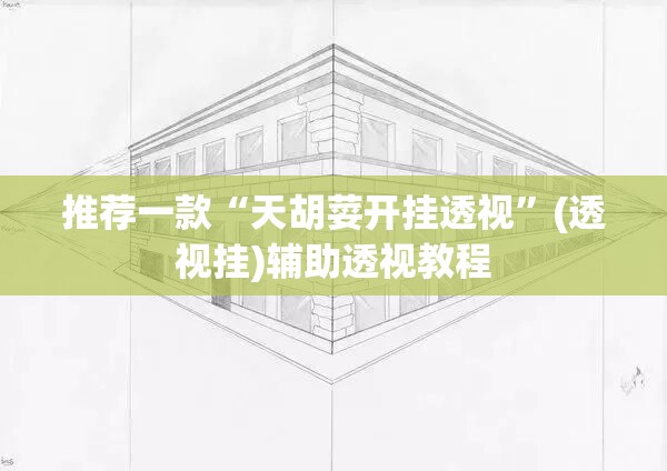 推荐一款“天胡荽开挂透视”(透视挂)辅助透视教程