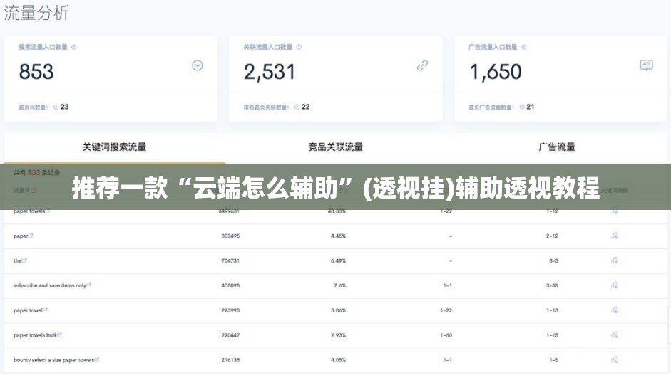推荐一款“云端怎么辅助”(透视挂)辅助透视教程
