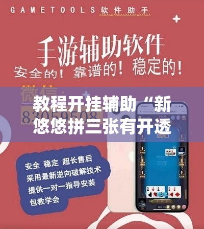 教程开挂辅助“新悠悠拼三张有开透视辅助挂”(透视挂)辅助透视教程