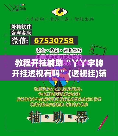 教程开挂辅助“丫丫字牌开挂透视有吗”(透视挂)辅助透视教程