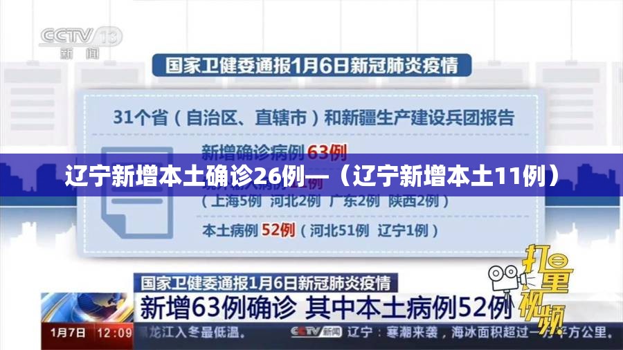 辽宁新增本土确诊26例—（辽宁新增本土11例）