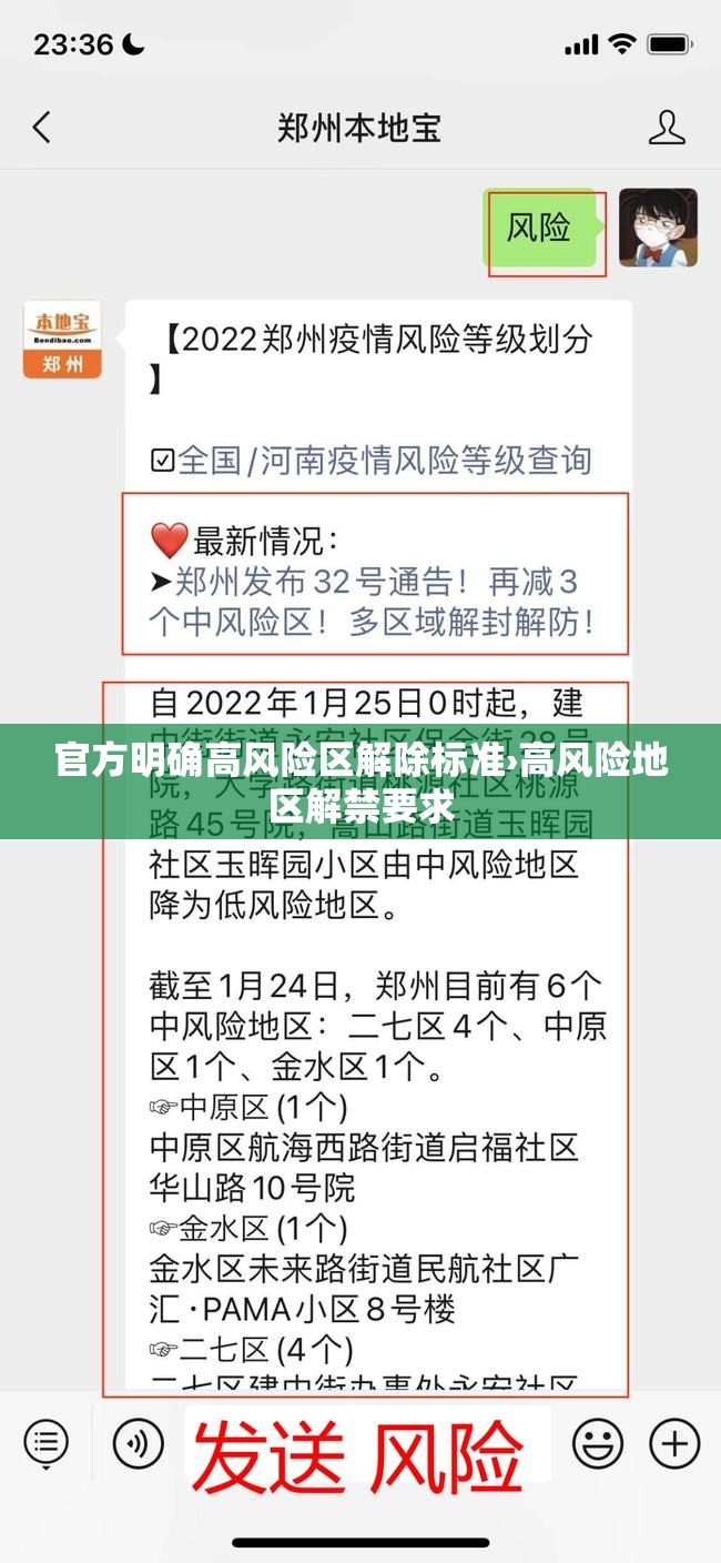 官方明确高风险区解除标准›高风险地区解禁要求 官方明确高风险区解除标准›高风险地区解禁要求