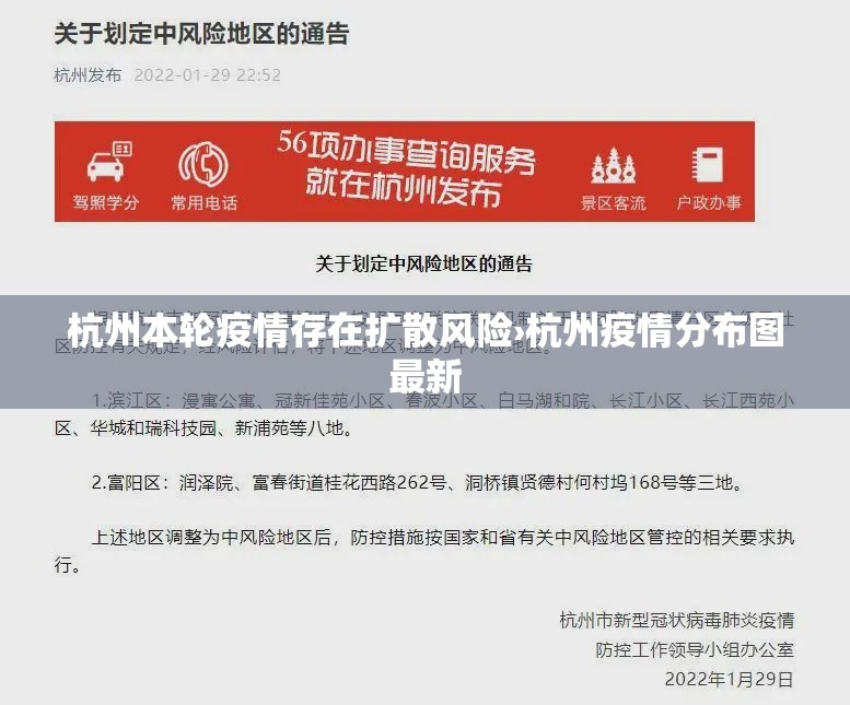 杭州本轮疫情存在扩散风险›杭州疫情分布图最新
