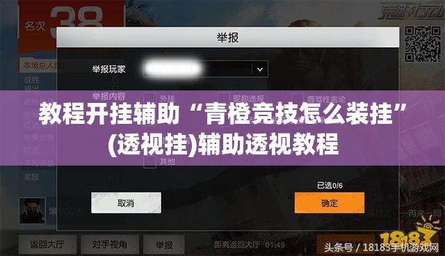 教程开挂辅助“青橙竞技怎么装挂”(透视挂)辅助透视教程