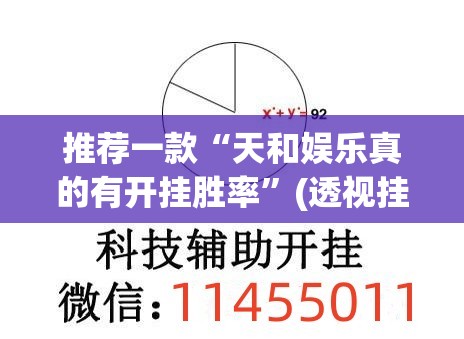 推荐一款“天和娱乐真的有开挂胜率”(透视挂)辅助透视教程