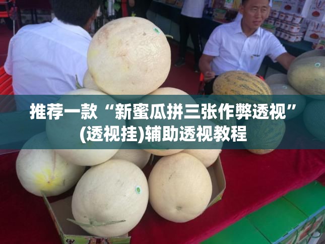 推荐一款“新蜜瓜拼三张作弊透视”(透视挂)辅助透视教程