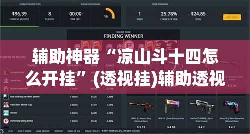辅助神器“凉山斗十四怎么开挂	”(透视挂)辅助透视教程