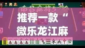 推荐一款“微乐龙江麻将小程序免费挂”(透视挂)辅助透视教程