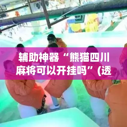 辅助神器“熊猫四川麻将可以开挂吗”(透视挂)辅助透视教程